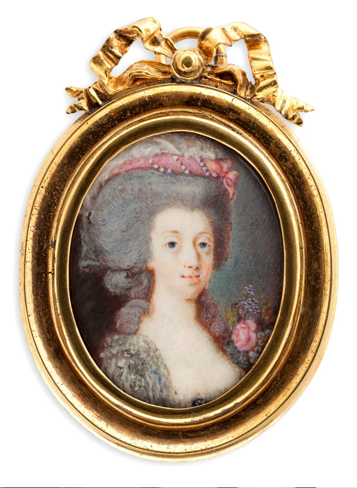 Cornelius Höyer - Queen Sofia Magdalena - S 134 - Finnish National Gallery