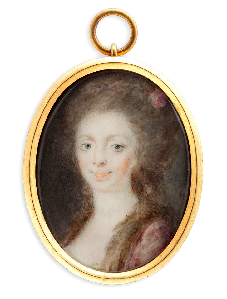 Cornelius Höyer - Portrait of a young lady - S 444 - Finnish National Gallery