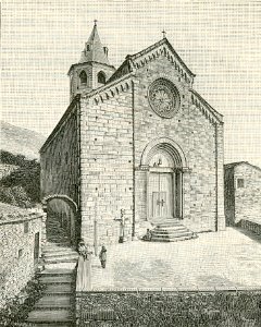Corniglia chiesa di San Pietro
