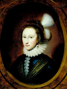 Cornelius Johnson - Portrait of Susanna Temple, Later Lady Lister - Google Art Project
