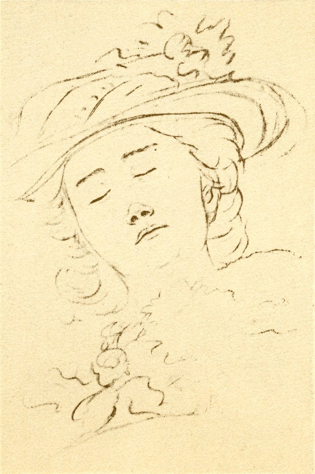 Corona-Schroeter-drawing-by-Johann-Wolfgang-von-Goethe