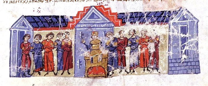 Coronation of Emperor Michael III