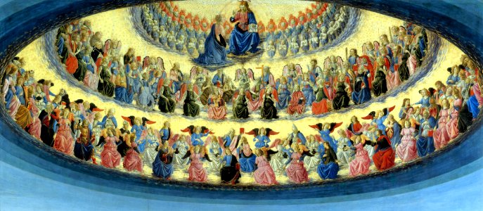 Coro di angeli - Francesco Botticini