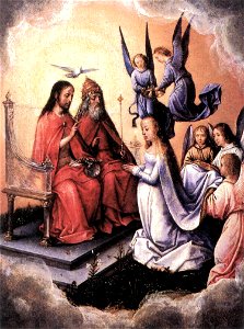 Coronation of the Virgin - Sittow