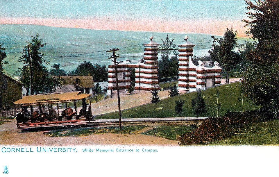 Cornell - White Memorial Entrance