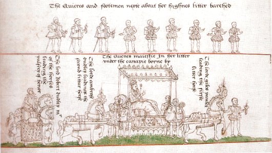 Coronation Procession of Elizabeth I of England 1559