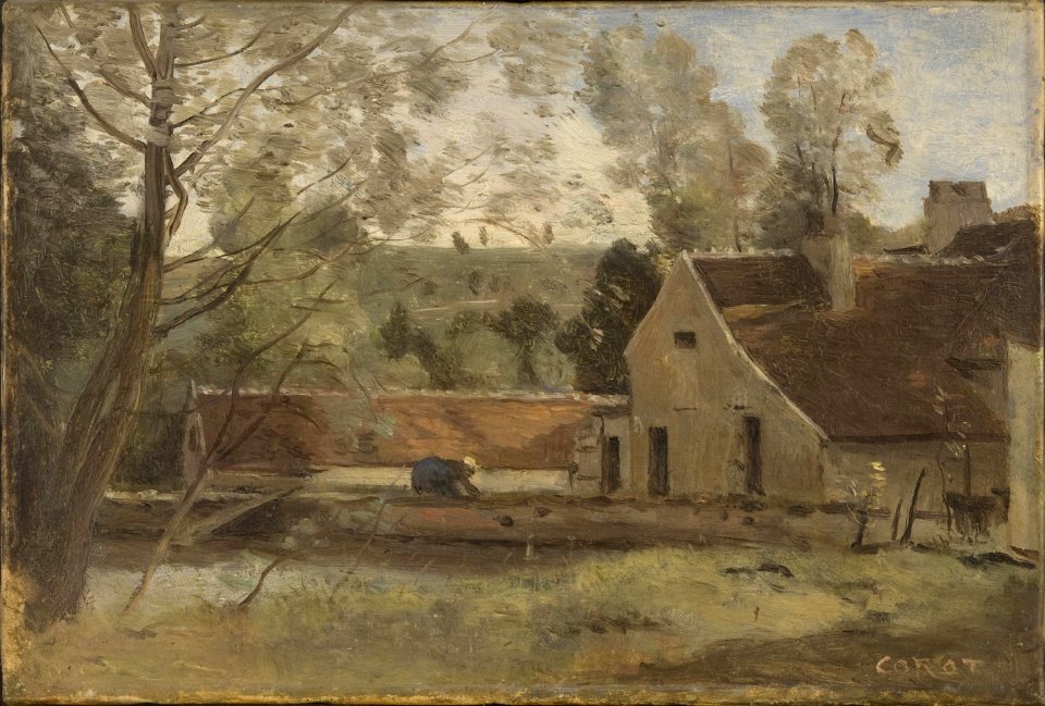 Corot - Château Thierry, 1855-1865