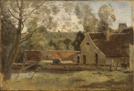 Corot - Château Thierry, 1855-1865
