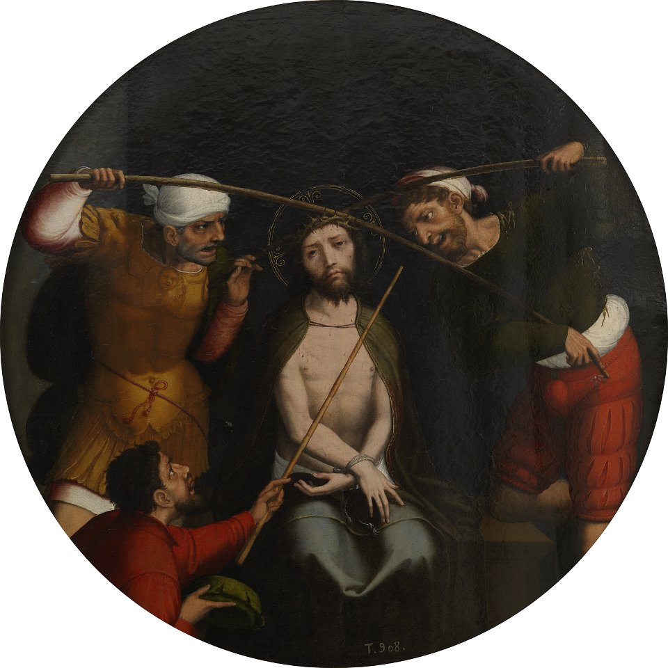 Coronación de espinas, por Juan Correa de Vivar