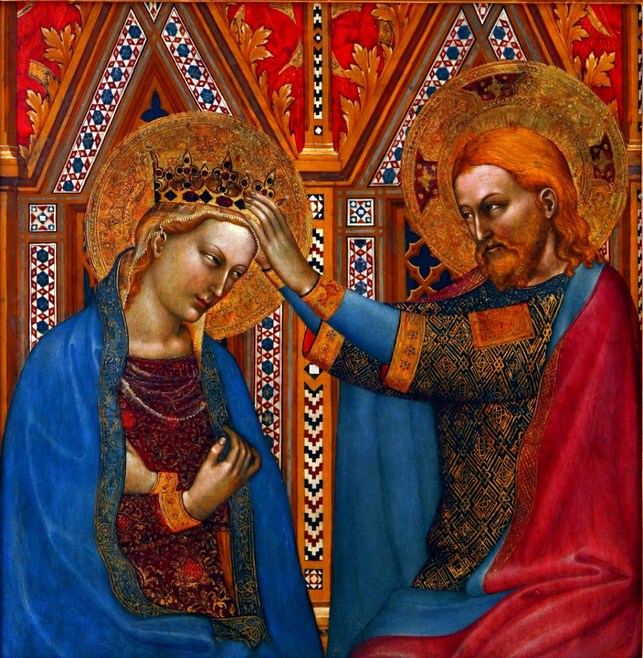 Coronación de la Virgen - Giovanni da Milano