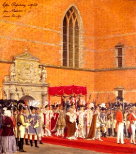 Coronation of Christian VIII (Gertner)
