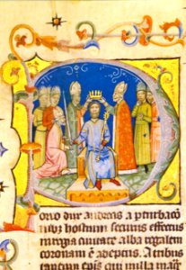 Coronation Andrew I of Hungary