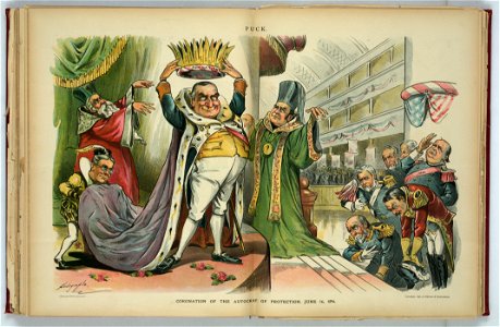 Coronation of the autocrat of protection, June 16, 1896 - Dalrymple. LCCN2012648538