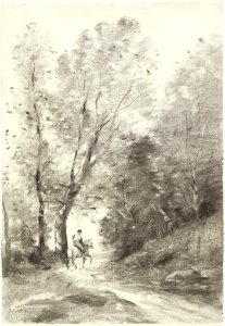 Corot - Forest of Coubron, c. 1872