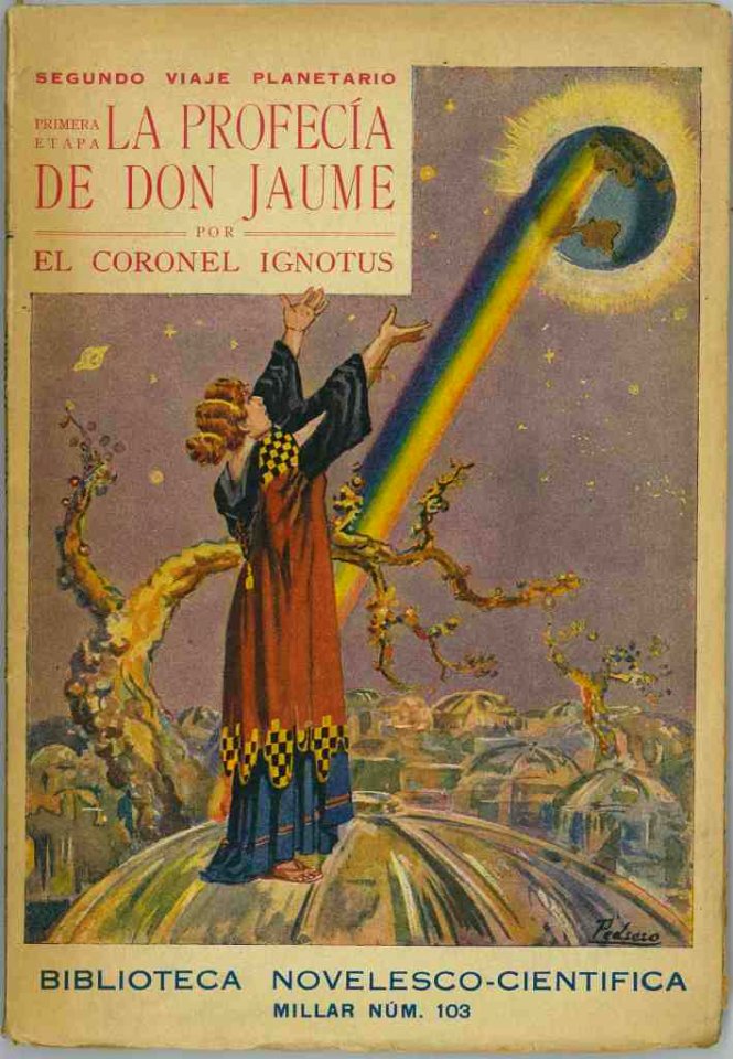 Coronel Ignotus, La profecía de Don Jaume, cover by Mariano Pedrero