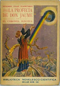 Coronel Ignotus, La profecía de Don Jaume, cover by Mariano Pedrero
