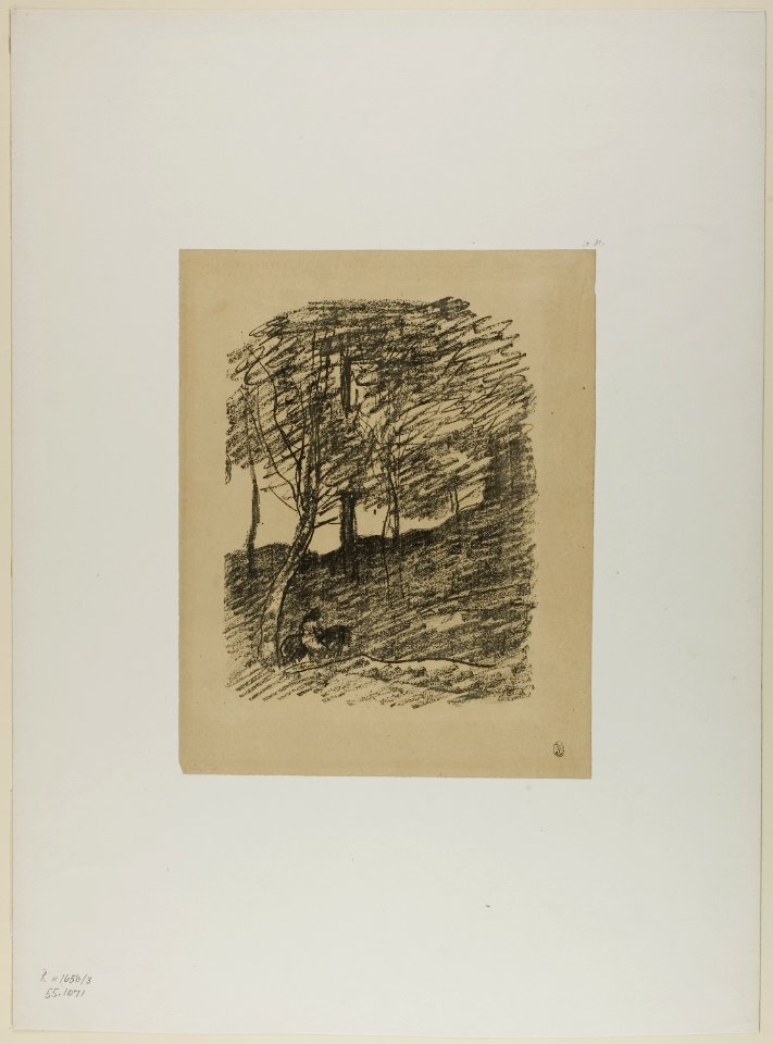 Corot - Beneath the Trees, 1871, 1955.1071