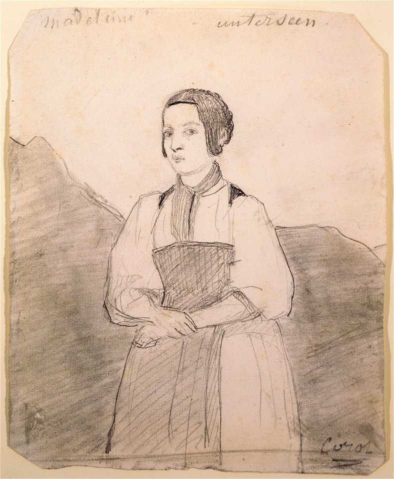 Corot - Madeleine, ca. 1830-1840
