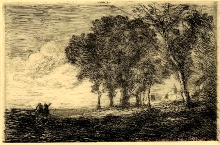 Corot - Paysage d'Italie, 1871,0812.723