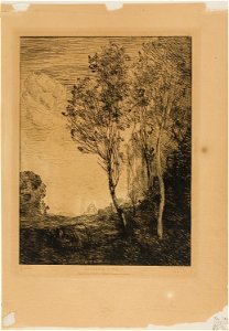 Corot - Remembrance of Italy, c. 1866, 1887.272