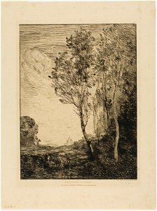 Corot - Remembrance of Italy, 1863, 1927.2554