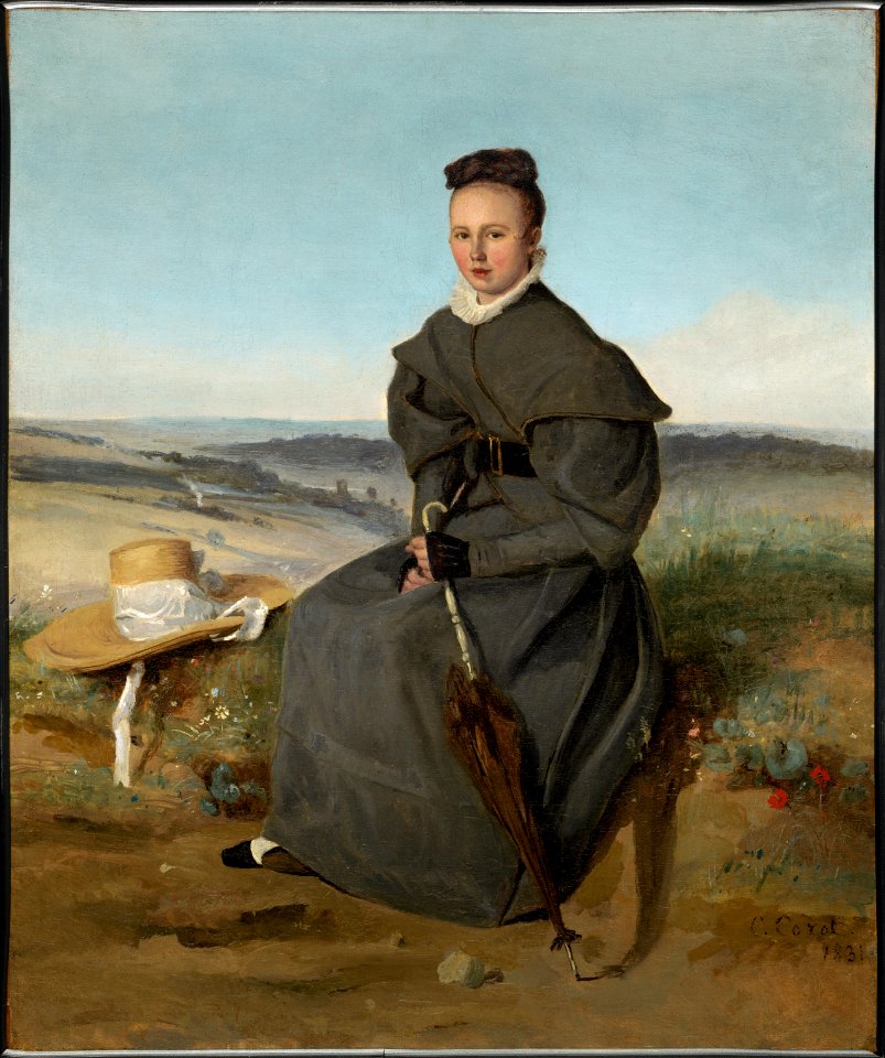 Corot - Louise Harduin, 1831