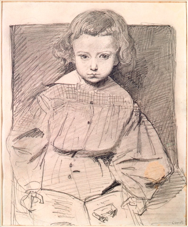 Corot - Henry Leroy, as a Child, c. 1845-1850