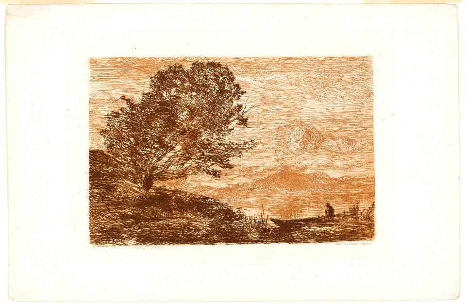 Corot - Lake in the Tyrol, 1863, 2012.564