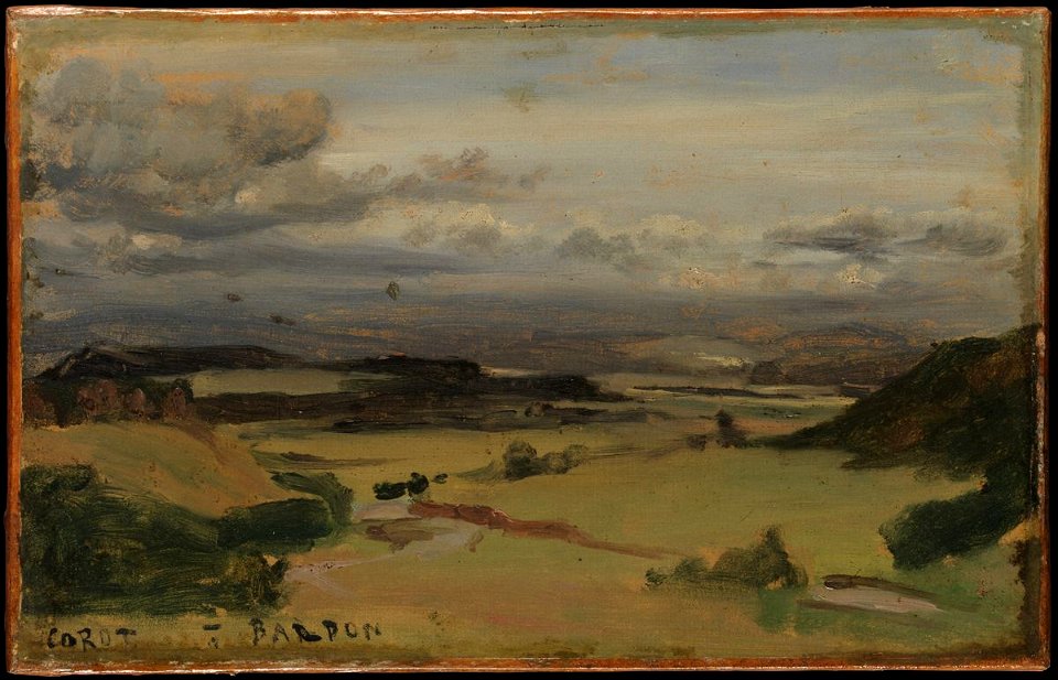 Corot - Landscape at Civita Castellana, 1826 or 1827, R173