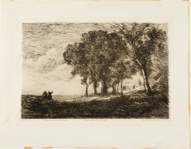 Corot - Italian Landscape, c. 1866, 1961.876
