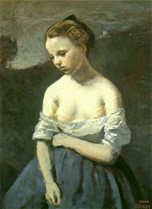 Corot - La petite Jeannette, 1848