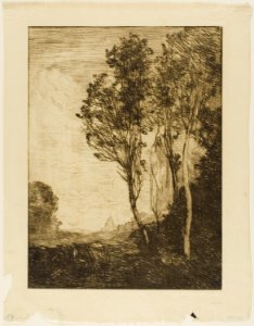 Corot - Remembrance of Italy, 1866, 1927.2556