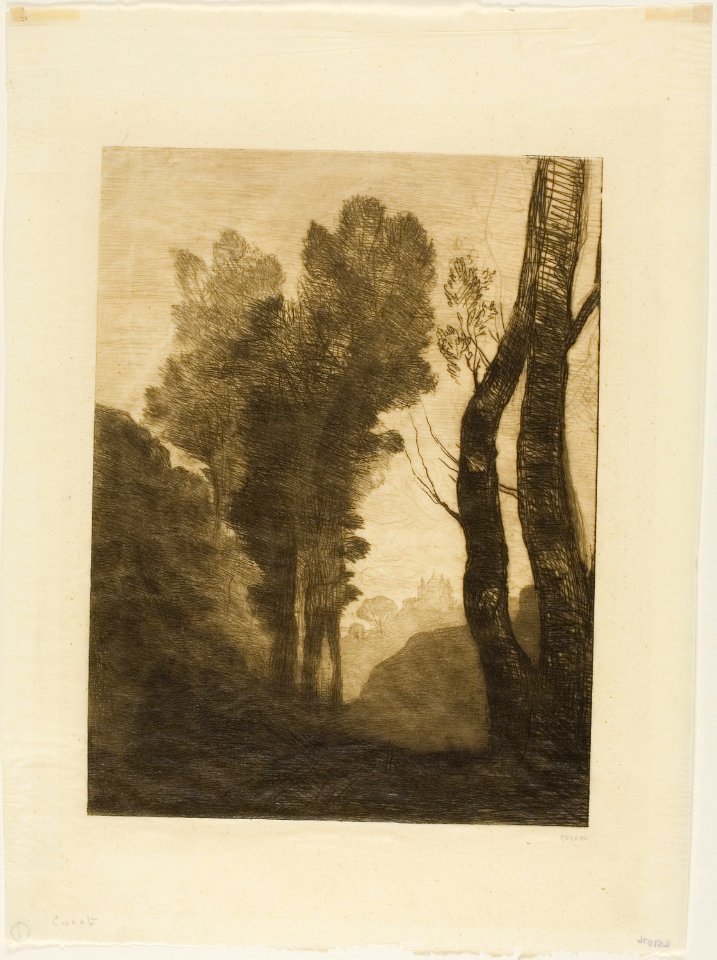 Corot - Outskirts of Rome, 1866, 1927.2559