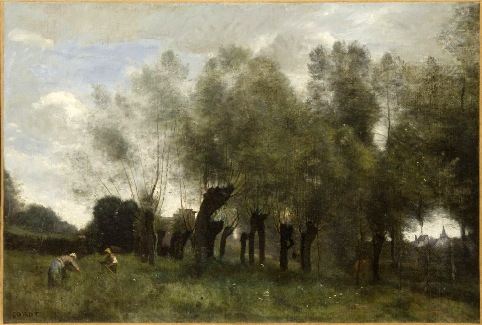 Corot - Pollard Willows, 1865-1870