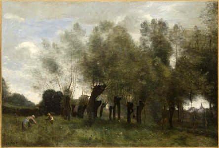 Corot - Pollard Willows, 1865-1870
