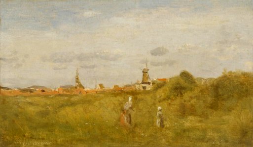 Corot - Sketch at Scheveningen, 1854