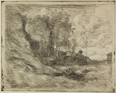 Corot - Souvenir of Ostia, 1855, 1926.2210