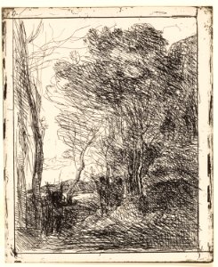 Corot - The Gallic Clearing, 1857, 1926.2215
