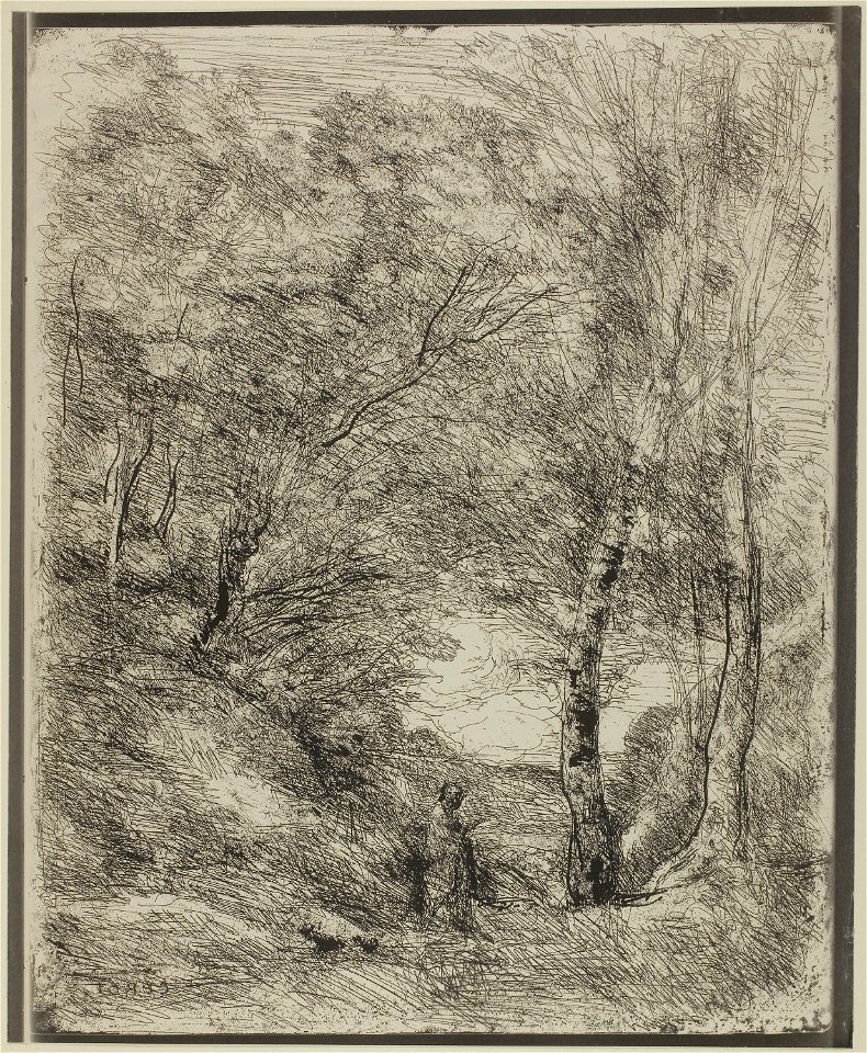 Corot - The Gardens of Horace, 1855, 1926.2211