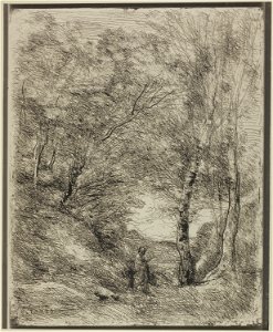 Corot - The Gardens of Horace, 1855, 1926.2211