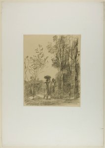 Corot - The Meeting in the Woods, 1871, 1940.946.10