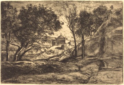 Corot - Souvenir of Tuscany (Souvenir de Toscane), c. 1845