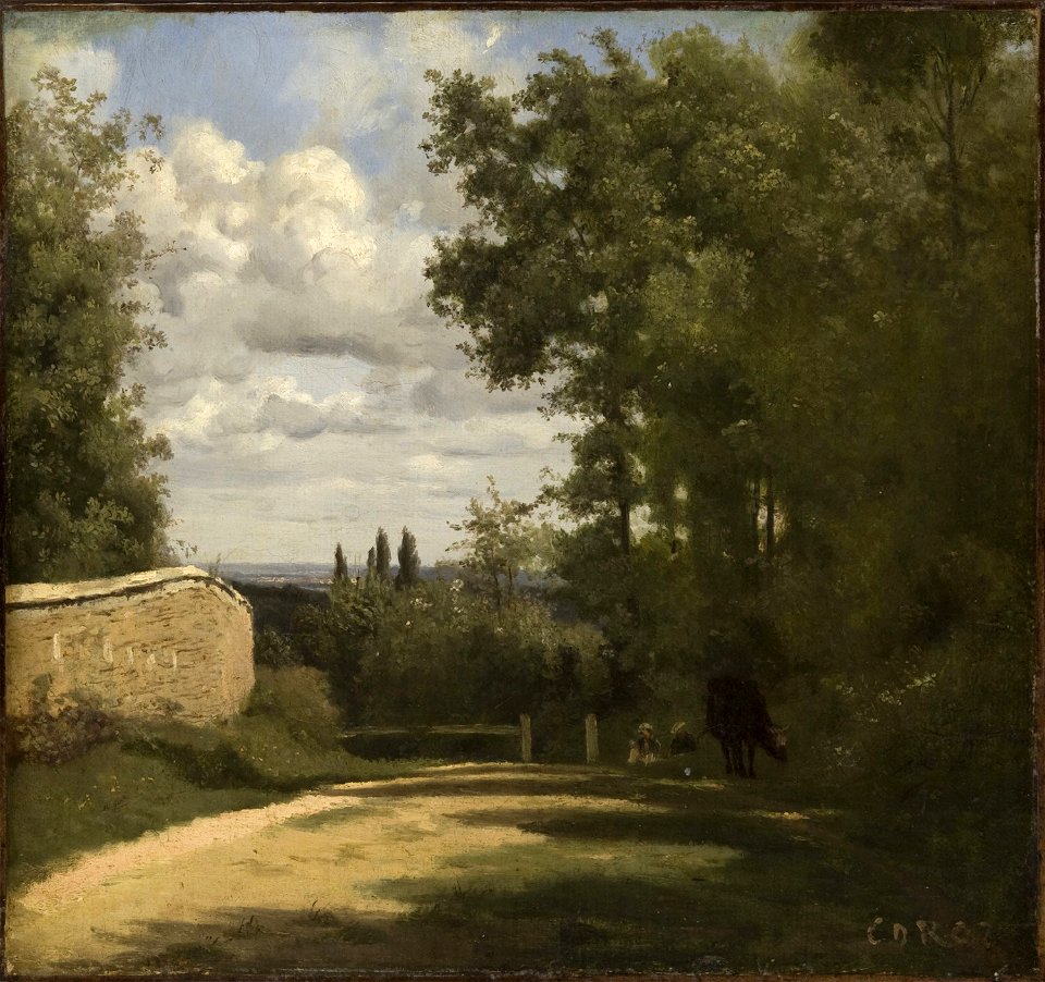 Corot - Ville d'Avray, c. 1828