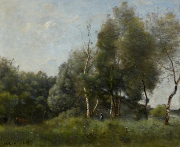 Corot 1868 paysage