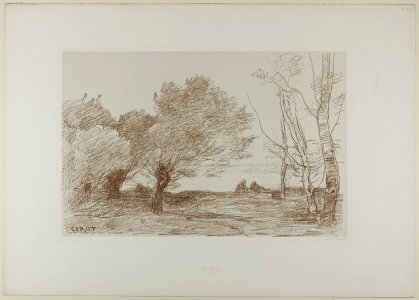 Corot - Willows and White Poplars, 1871, 1940.946.4