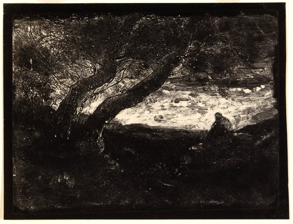 Corot - The Thinker, 1854, 1926.2200