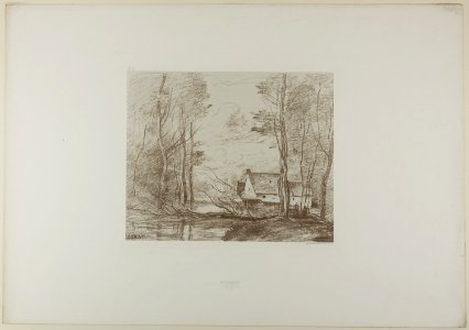 Corot - The Mill at Cuincy, Near Douai, 1871, 1940.946.2