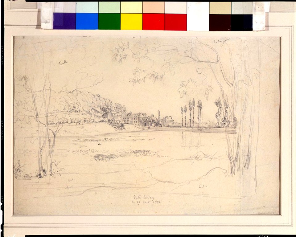Corot - Ville d'Avray, 1832, 1962.43