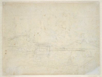 Corot - View of Vesuvius, 1828