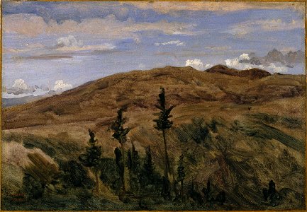 Brooklyn Museum - Mountains in Auvergne (Montagnes d'Auvergne) - Jean-Baptiste-Camille Corot